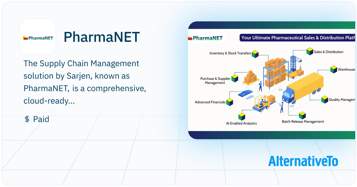 PharmaNET: A cloud-based SCM solution for pharma/life sciences ...