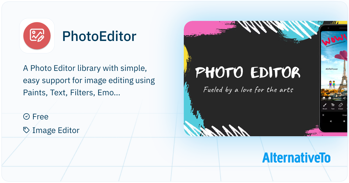 PhotoEditor: A Photo Editor library with simple, easy support for image ...