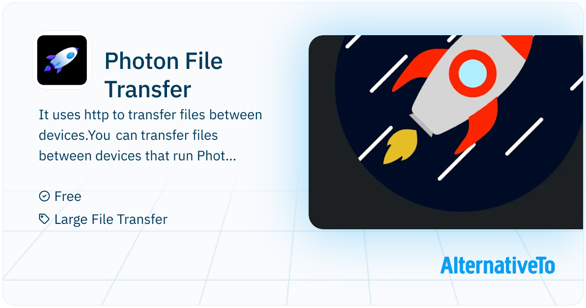 Photon File Transfer: Cross-platform file-transfer application built ...