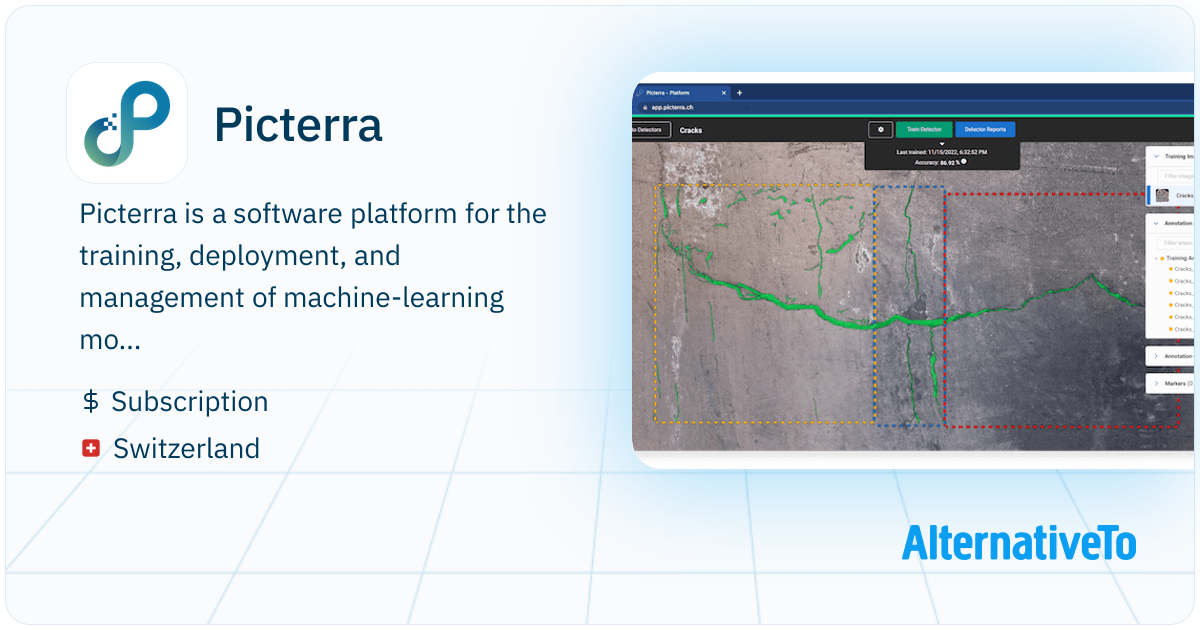 Picterra: Platform for the training, deployment, & management of ML ...