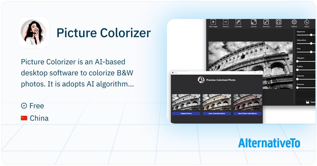 Picture Colorizer: Colorize black and white photos on Window with AI ...