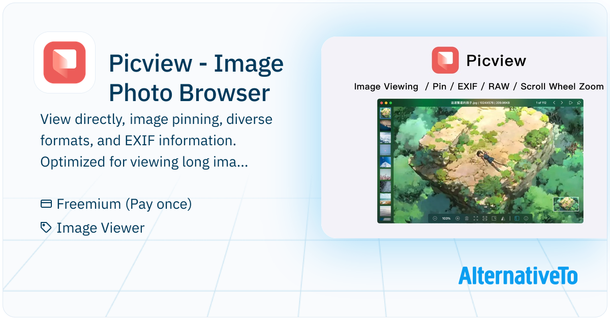 Picview - Image Photo Browser: Versatile Mac image viewer with robust ...