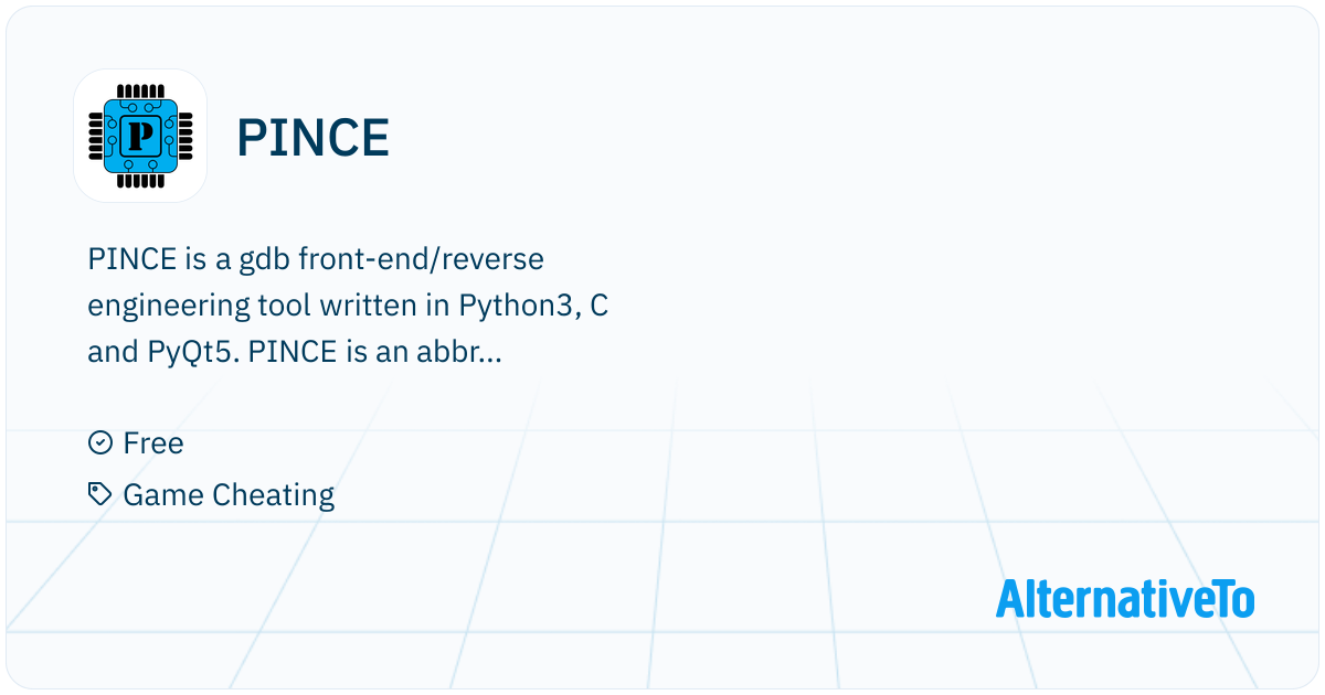 PINCE: Reverse engineering tool with a variety of build in tools ...