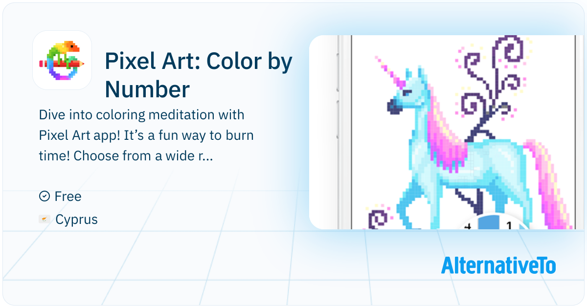 Pixel Art: Color by Number: Relax with with the simplicity of coloring ...