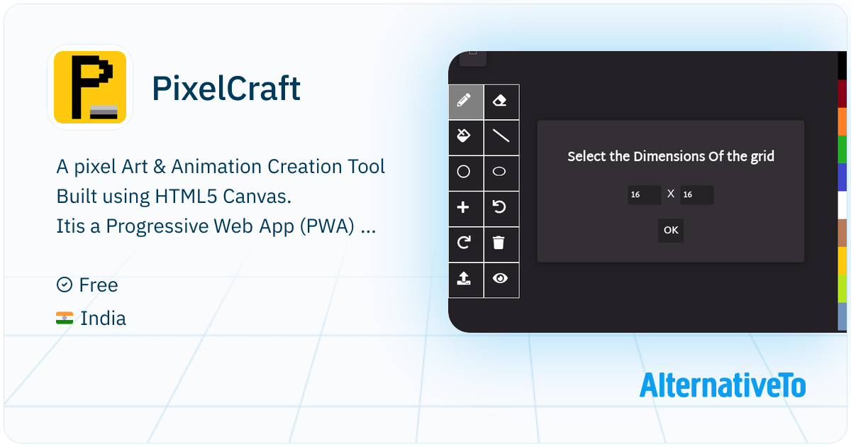 PixelCraft: A pixel Art & Animation Creation Tool Built using HTML5 ...