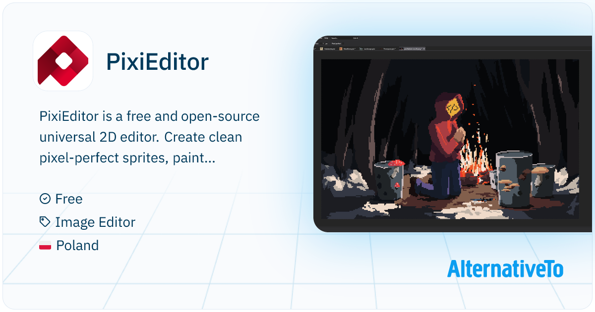PixiEditor: Open-source 2D editing with pixels, paint, and vectors ...