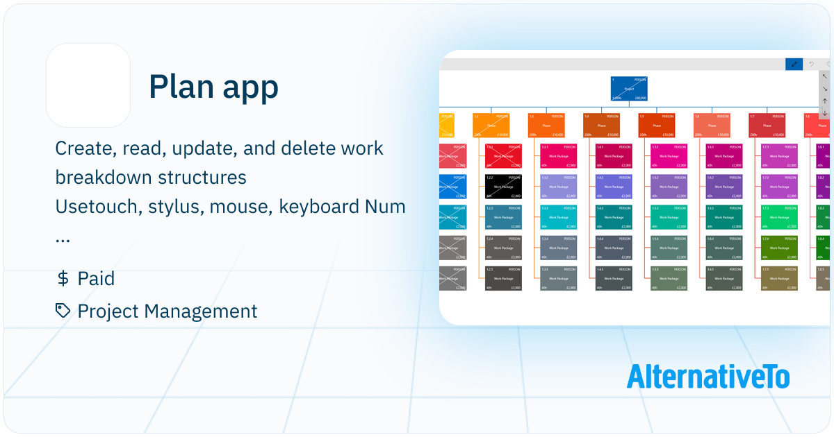 Plan Create App Plan app: Create epic work breakdown structures on all devices ...