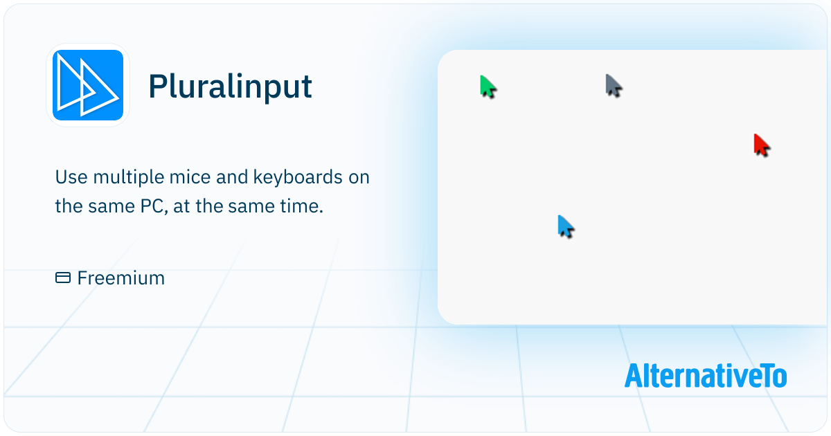 Pluralinput: Use multiple mice and keyboards on the same PC, at the ...