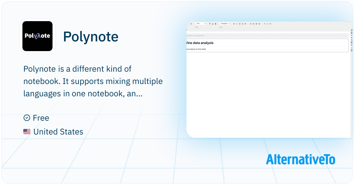 Polynote: Multi-language notebook for data analysis with a focus on ...