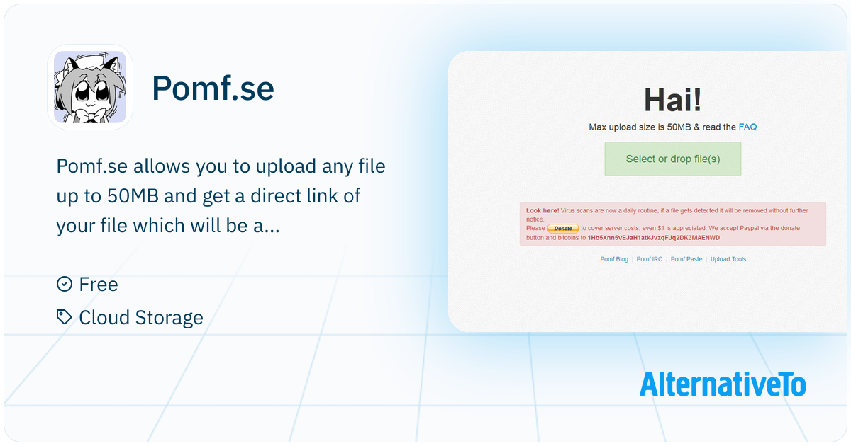 Pomf Loading Pomf.se: Pomf | AlternativeTo