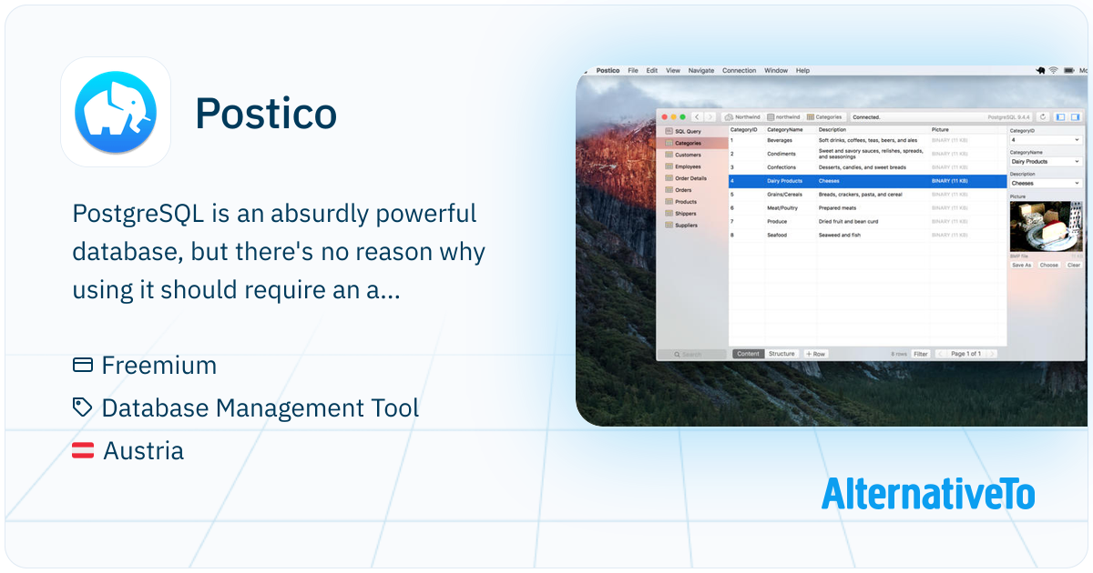 Postico Db Postico: PostgreSQL is an absurdly powerful database, but | AlternativeTo