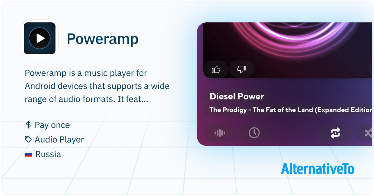 Poweramp: Music player with equalizer, customizable UI, Hi-Res Output ...