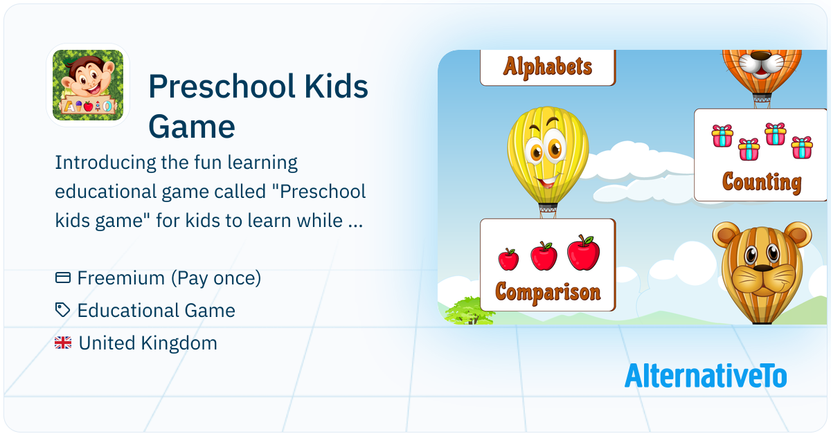 Preschool Kids Game: Introducing the fun learning educational game ...
