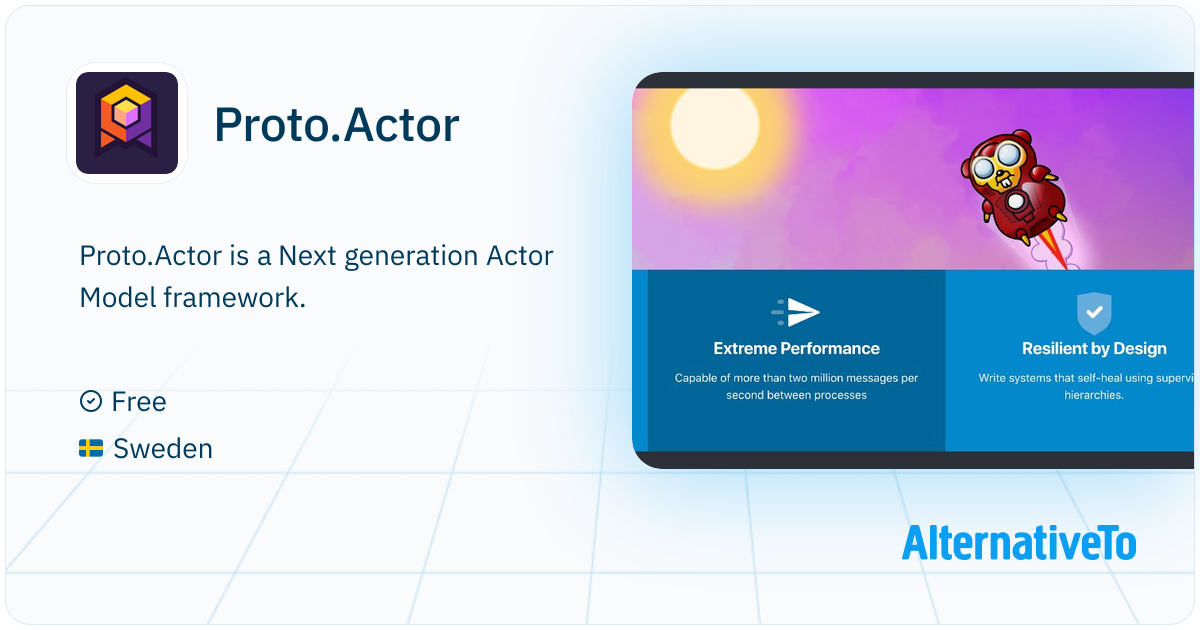 Proto.Actor: Proto Actor - Ultra fast distributed actors for Go, C# and ...