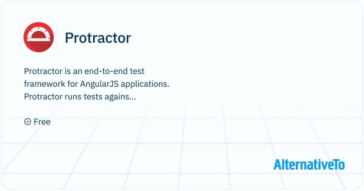 Protractor: End-to-end test framework for AngularJS applications ...
