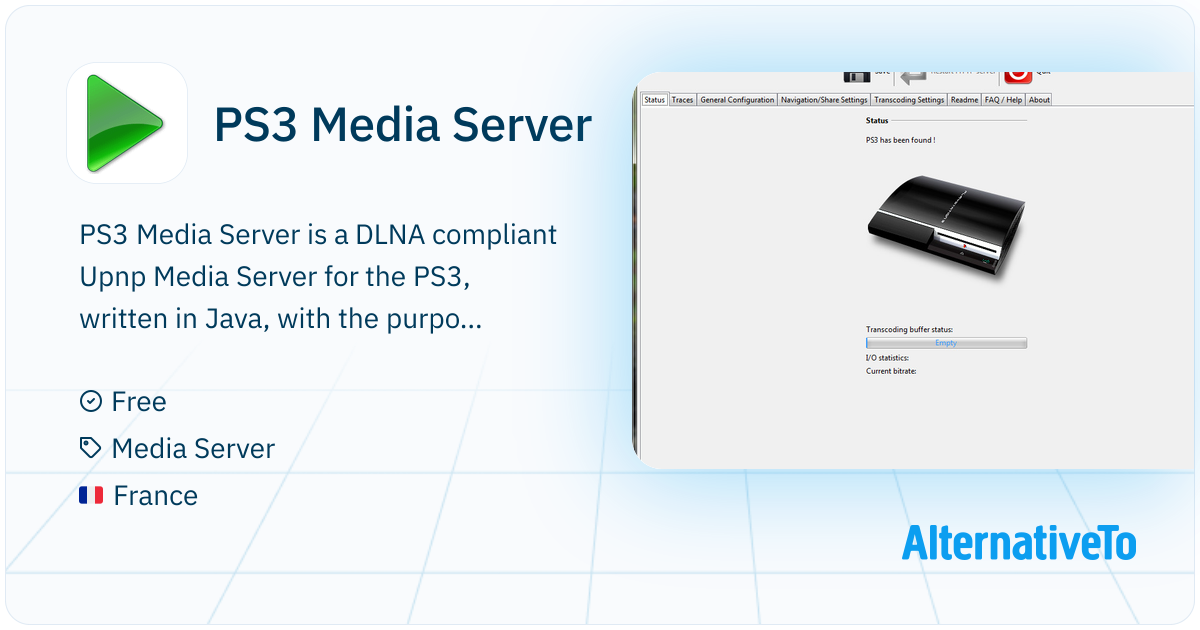 PS3 Media Server: DLNA compliant Upnp Media | AlternativeTo