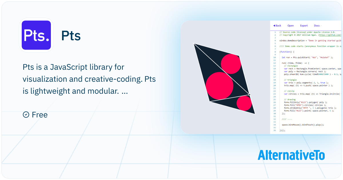 Pts: TypeScript library for visualization and creative-coding ...