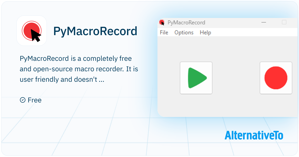 PyMacroRecord: Free and Open Source Macro Recorder with a modern GUI ...