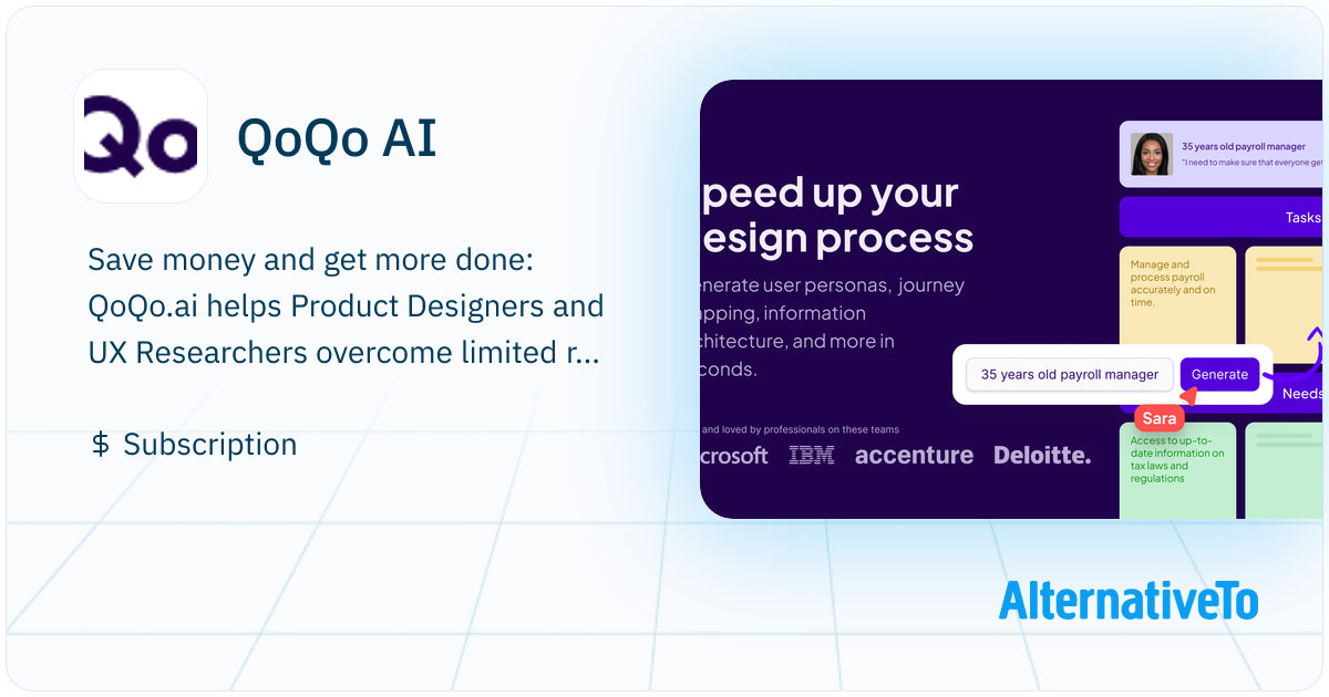 QoQo AI : QoQo AI helps Product Designers and UX Researchers overcome ...