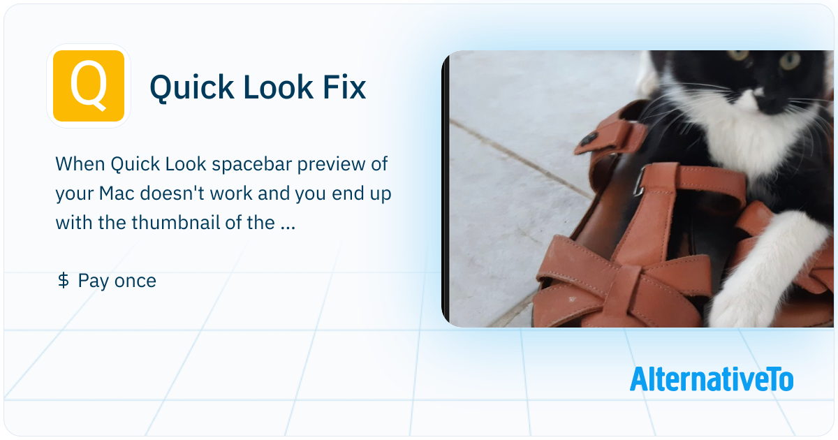 Quick Look Fix: When your Mac's Quick Look preview fails, fix it with a ...