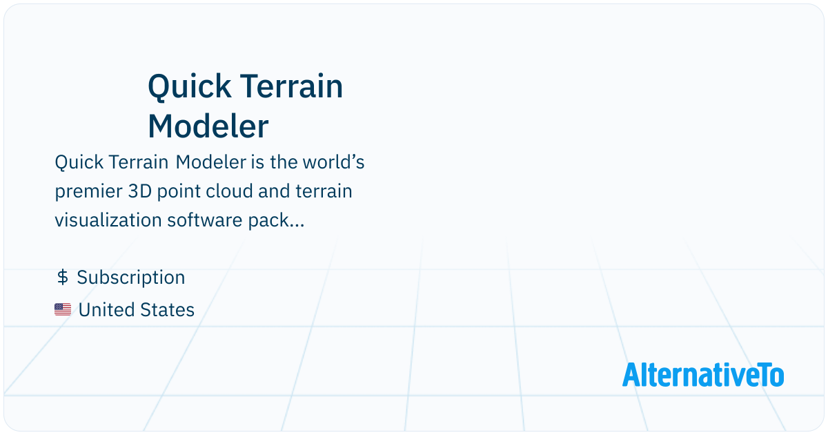 Quick Terrain Modeler: The world’s premier 3D point cloud and terrain ...