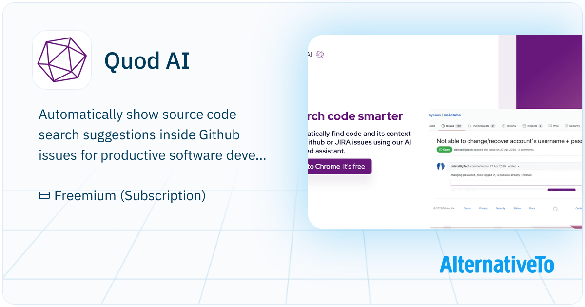 Quod AI: Helps developers automatically show source code search ...
