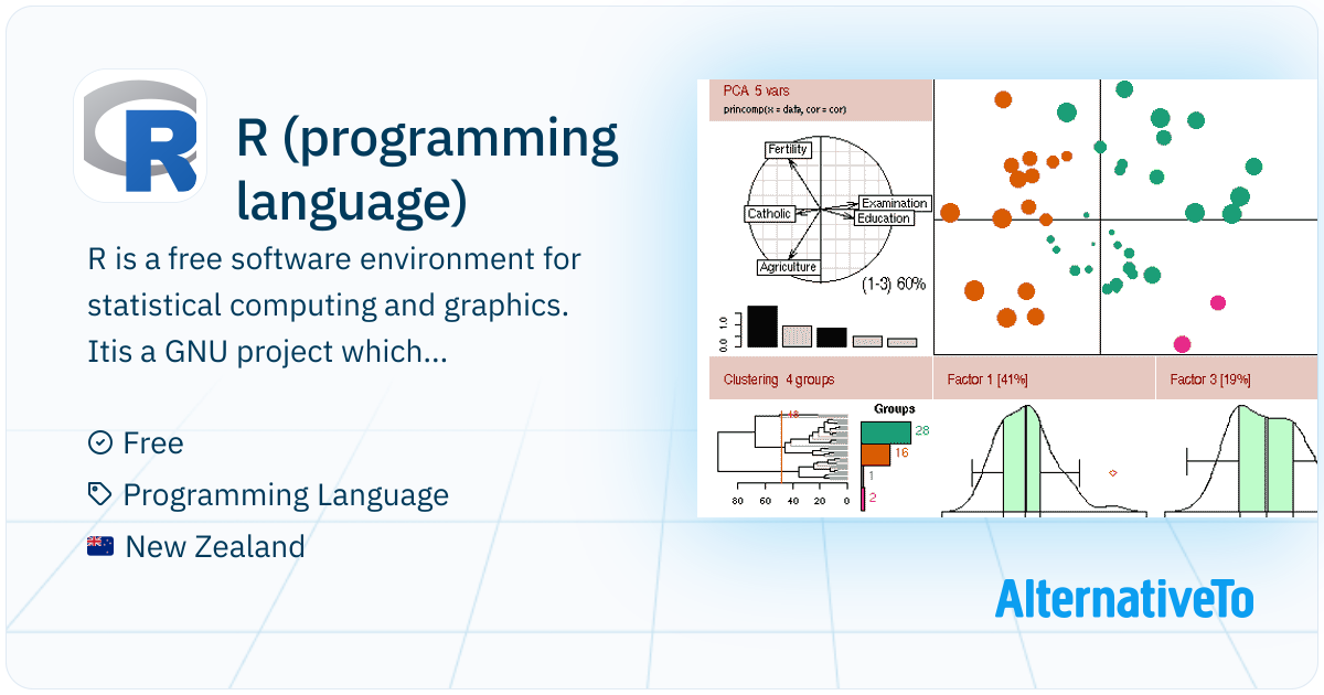 R (programming language): R is a free software environment for ...