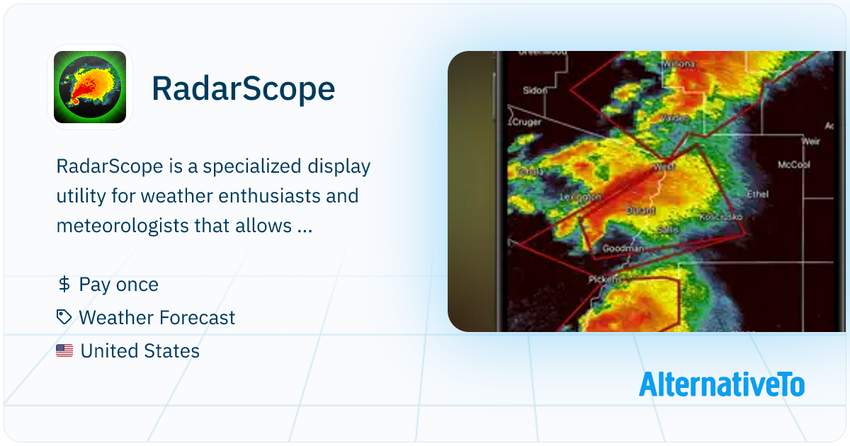 RadarScope: Specialized display utility for | AlternativeTo