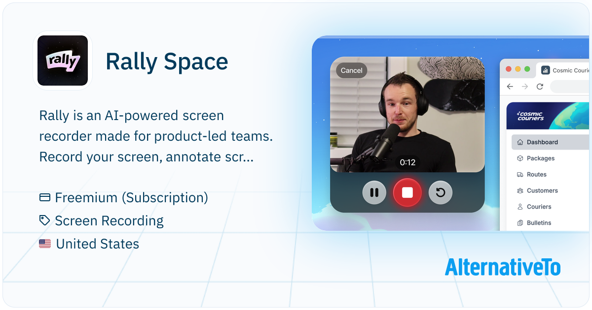 Space Rally Rally Space: Show and tell with video. Screen recording made for ...