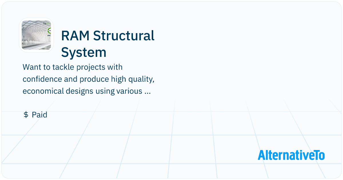 RAM Structural System: Structural Analysis and Design | AlternativeTo