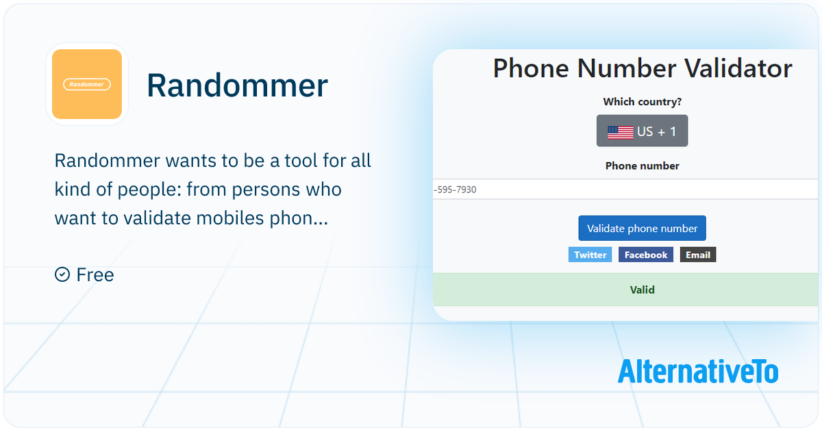 Randommer: Generate random number, telephone numbers, text, hashed and ...