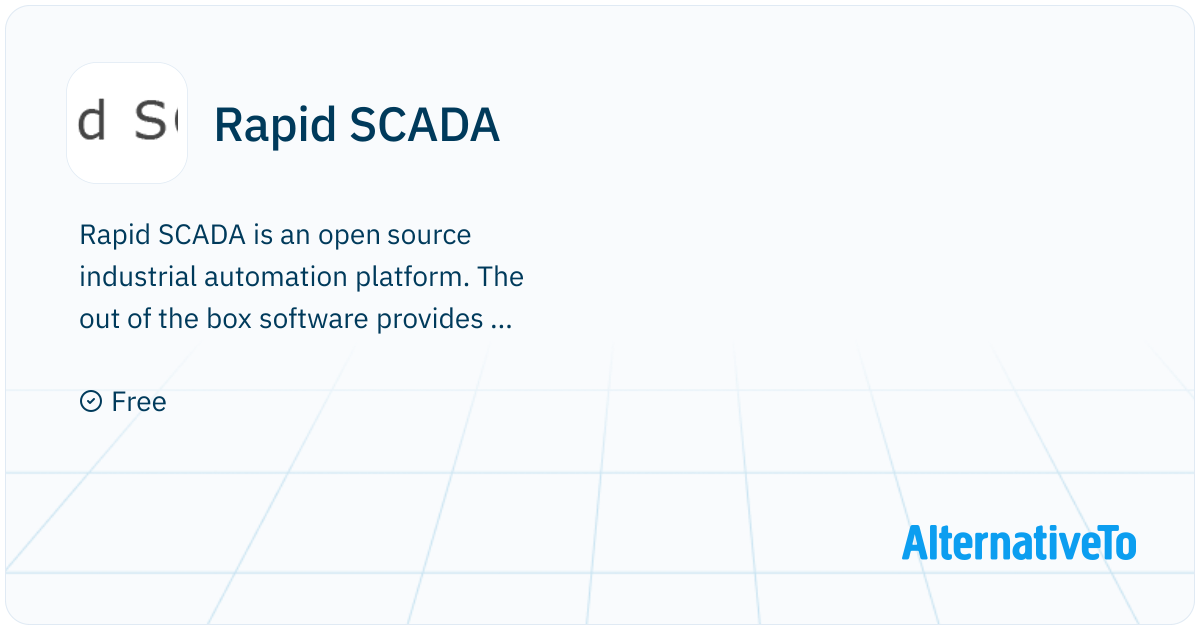 Rapid SCADA: Open source industrial automation platform. | AlternativeTo