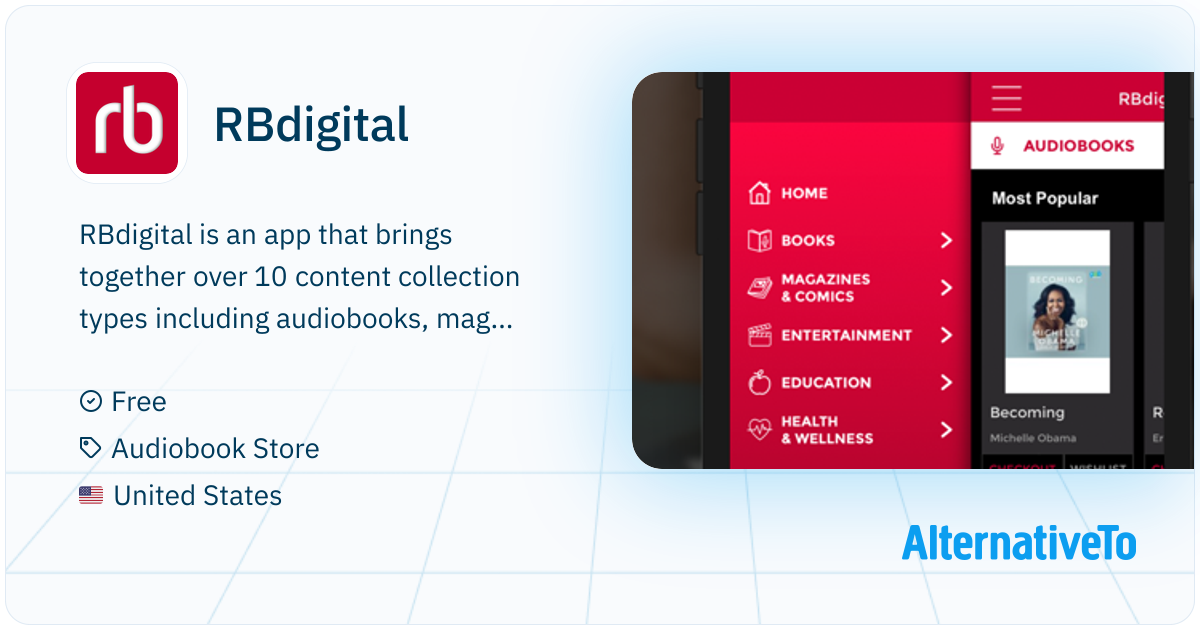 R&b Digital RBdigital: App that brings together over 10 content collection types ...