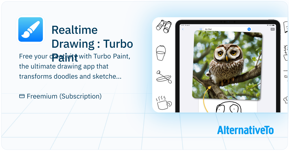 Realtime Drawing : Turbo Paint: Drawing app that transforms doodles and ...