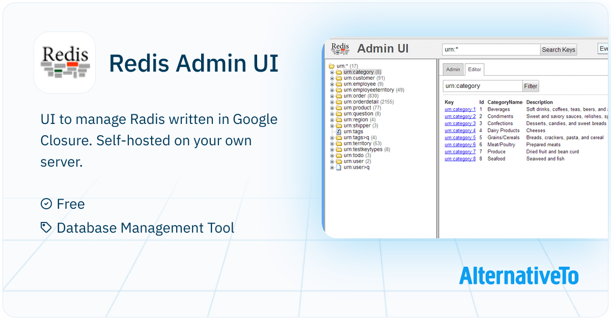 Redis Admin UI: UI to manage Radis written in Google Closure ...