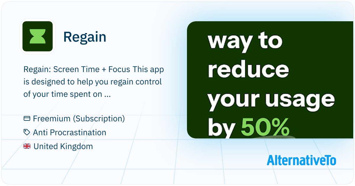 Regain Time Regain: It's time to take control of your most precious resource: time ...