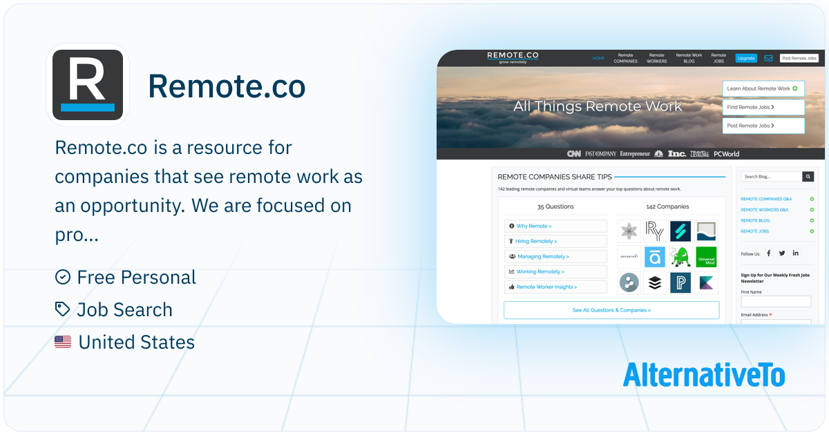 Remote.co: Resource for companies that see remote work as an ...
