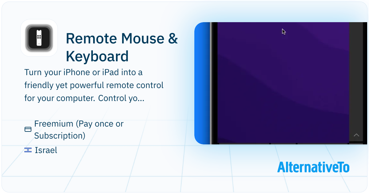 Remote Mouse & Keyboard: Easily control another computer on your ...