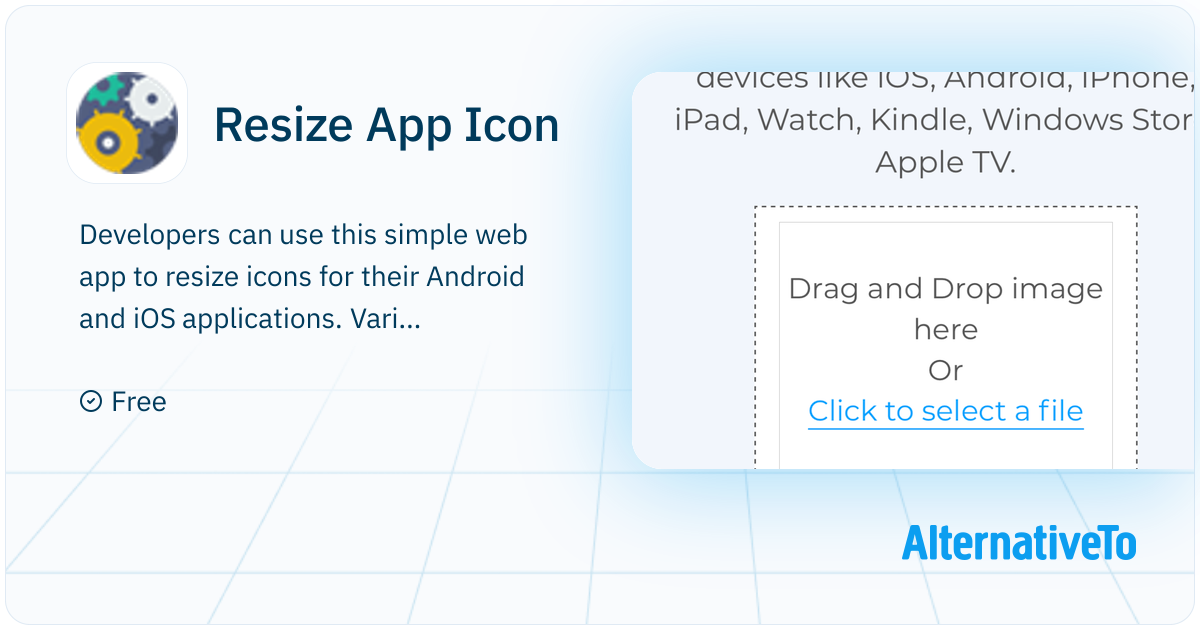 Resize App Icon: This web app resizes app icons in various sizes for ...