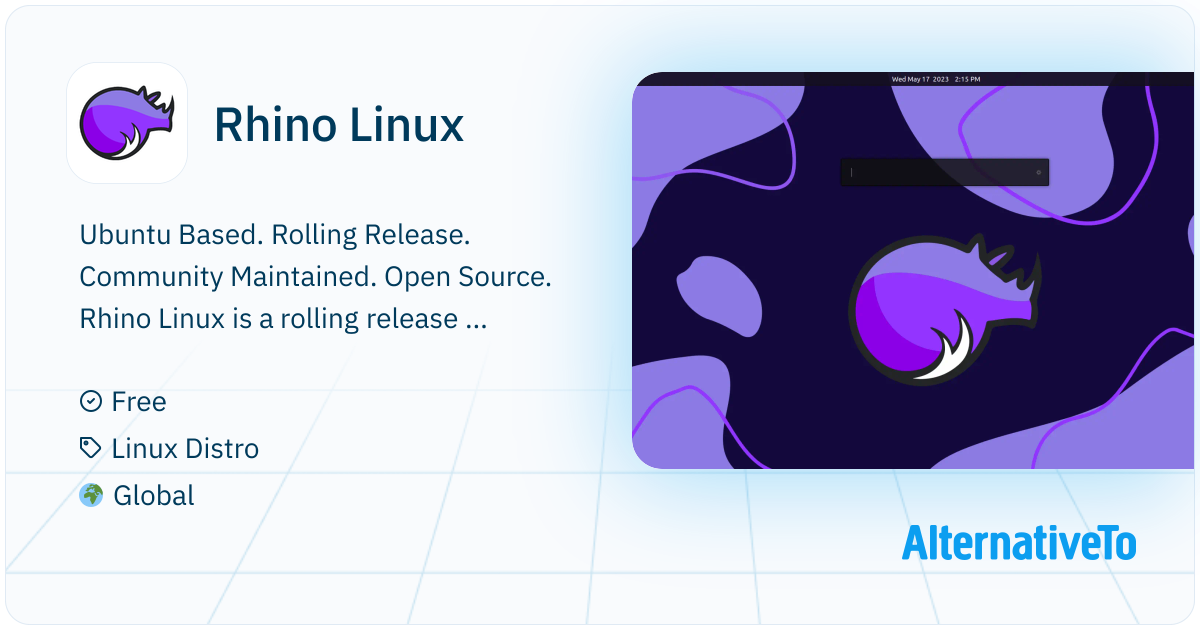 Rhino Linux: Rolling release Ubuntu-based distribution with Pacstall ...