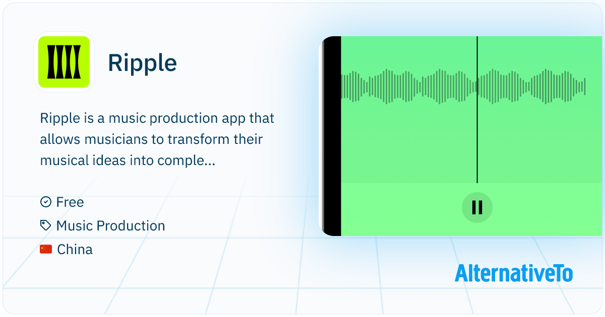 Ripple: Turn sung melodies into full tracks, edit, and share music ...