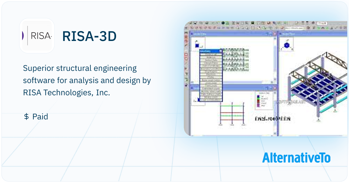 RISA-3D: Structural Analysis and Design | AlternativeTo