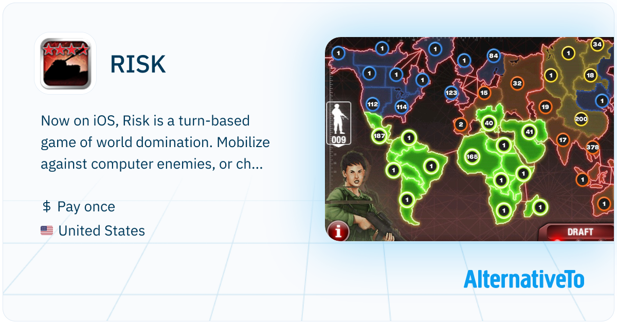 Future Risk Game RISK: Now on iOS, Risk is a turn-based game of world | AlternativeTo