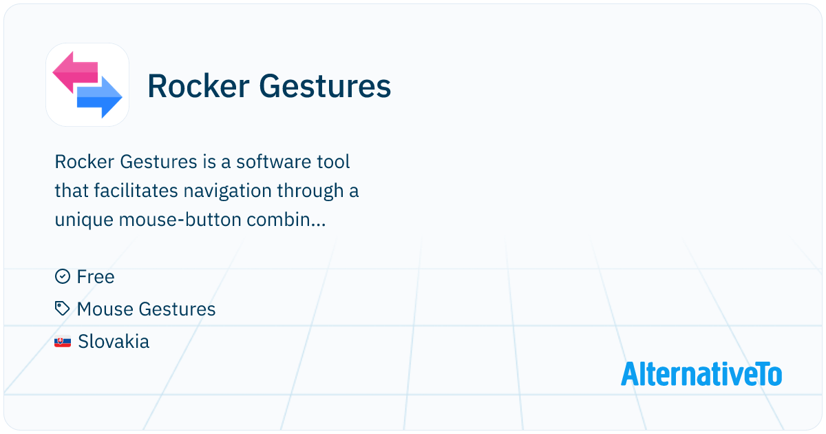 Rocker Gestures: Allows you to navigate back and forward with your ...