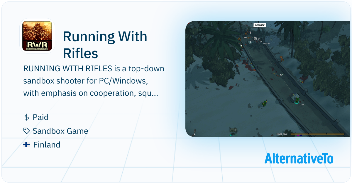 Run With Rifles Running With Rifles: RUNNING WITH RIFLES is a top-down tactical shooter ...