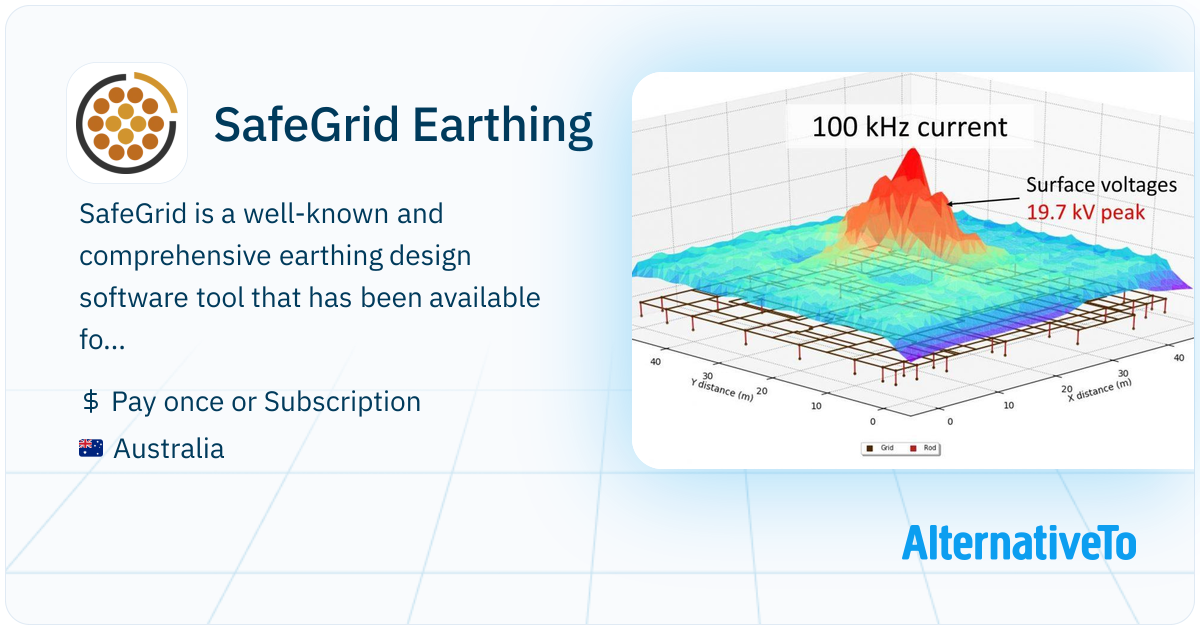 SafeGrid Earthing: Software is apt for earthing systems designs ...