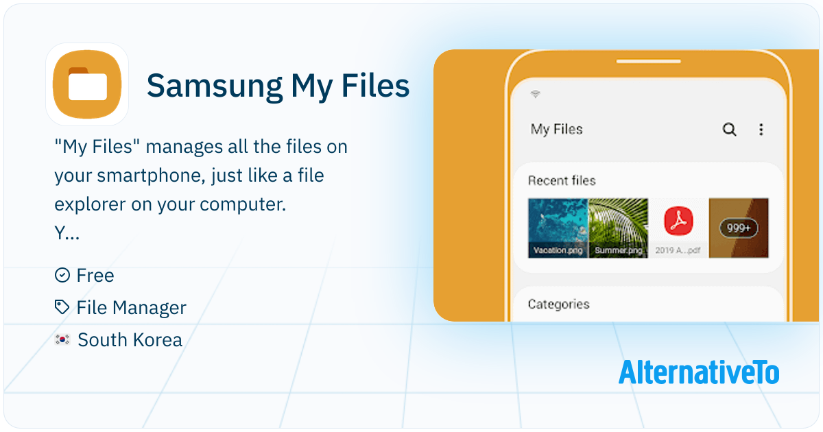 Samsung Files Samsung My Files: Dive into your files, install those APKs, and do a ...
