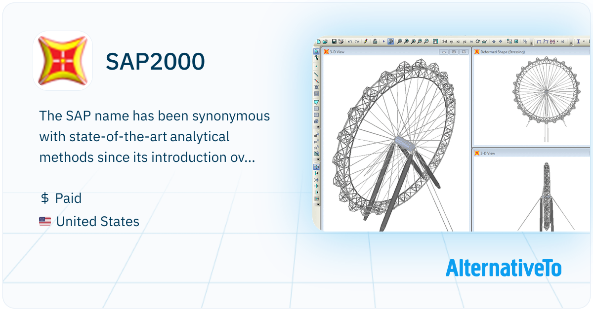 SAP2000: The SAP name has been synonymous with | AlternativeTo
