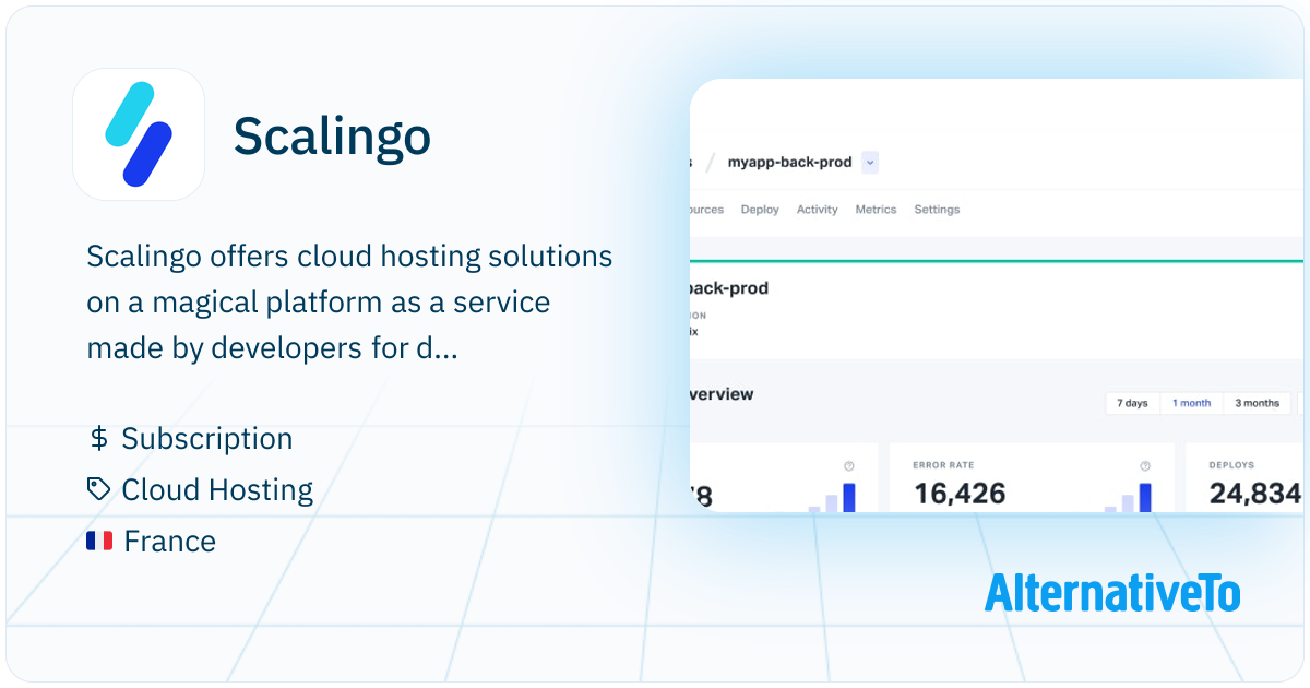 Scalingo: Platform as a Service offering Cloud hosting to developers ...