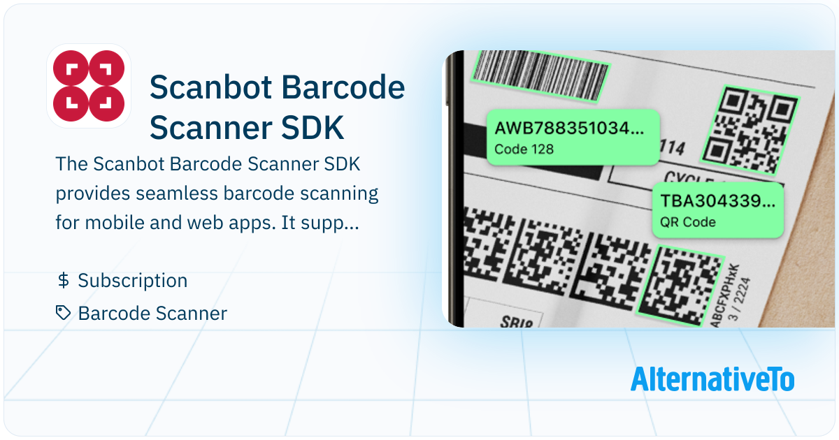 Scanbot Barcode Scanner SDK: The Scanbot Barcode Scanner SDK enables ...